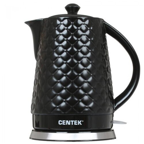 Чайник электрический Centek СТ-0061 Black керамика рельефный корпус 20л2000Втдиск - 1 шт 1095900₽