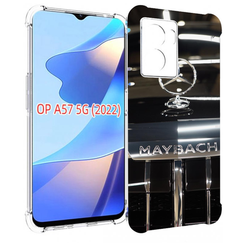 Чехол MyPads майбах-maybach-2 для OPPO A57 5G(2022) задняя-панель-накладка-бампер