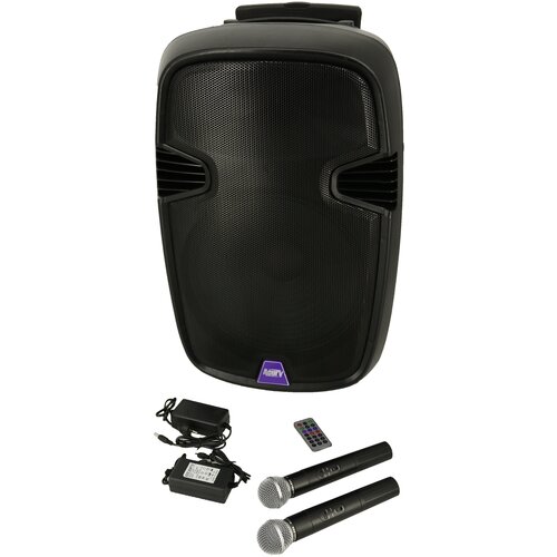 Acury As-15t - Мобильная акустическая система с встроенным усилителем аккумулятором и 2 микрофонами 3899000₽