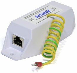 AN-PSP Amatek Устройство грозозащиты сети Ethernet