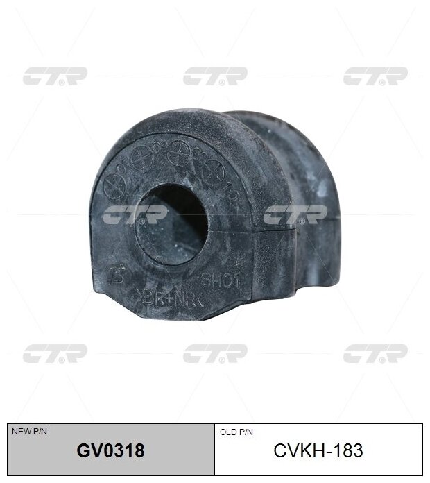 Втулка стабилизатора CTR GV0318