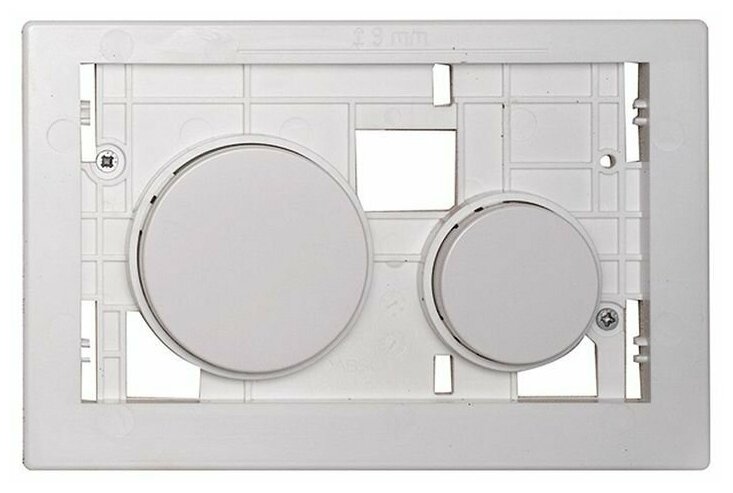 фото TECE Loop Modular Клавиша смыва без лицевой панели, двойной смыв, цвет: белый 9.240.663