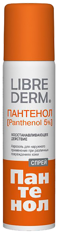 LIBREDERM Пантенол спрей 5%, аэрозоль, 58 г, LIBREDERM