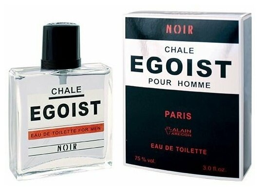 ALAIN AREGON (Positive parfum) Туалетная вода мужская CHALE EGOIST NOIR