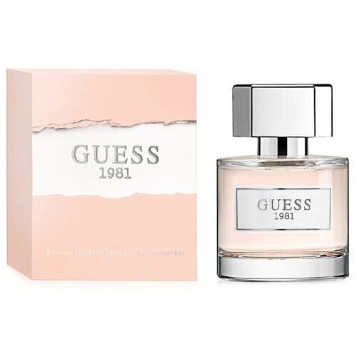 Туалетная вода женская Guess 1981 Guess 100мл Гас женские духи ароматы для нее парфюмерия для женщин интимная косметика бизорюк твердые духи для женщин с феромонами искушенное сердце