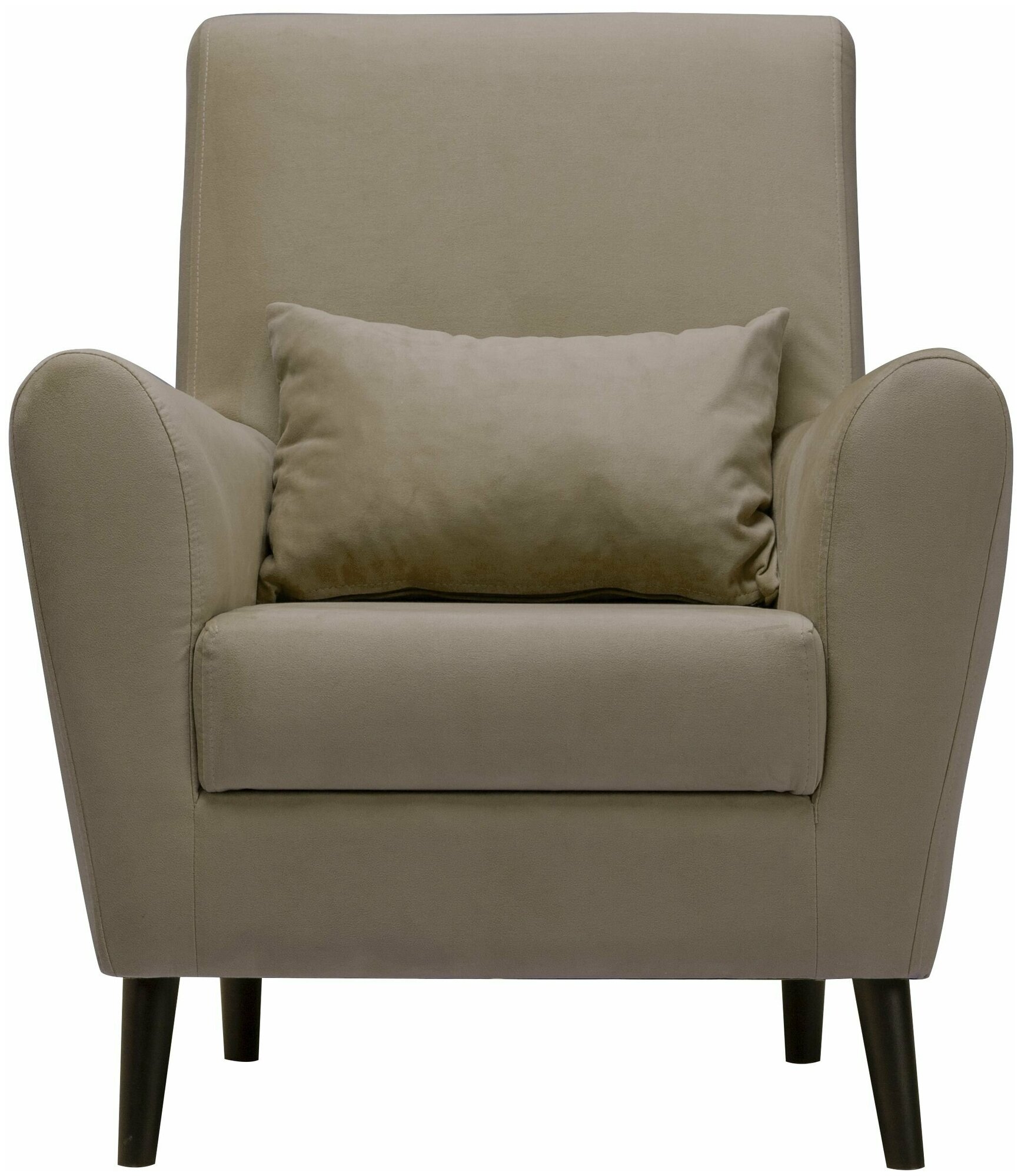 Кресло Либерти мягкое для отдыха материал: велюр Zara lightbrown05