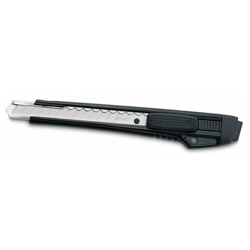 KW-Тrio Канцелярский нож цвет черный 9 мм