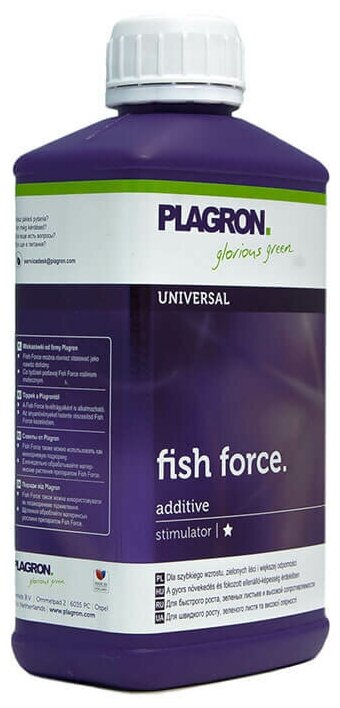 Удобрение Plagron Fish Force 1 л - фотография № 2