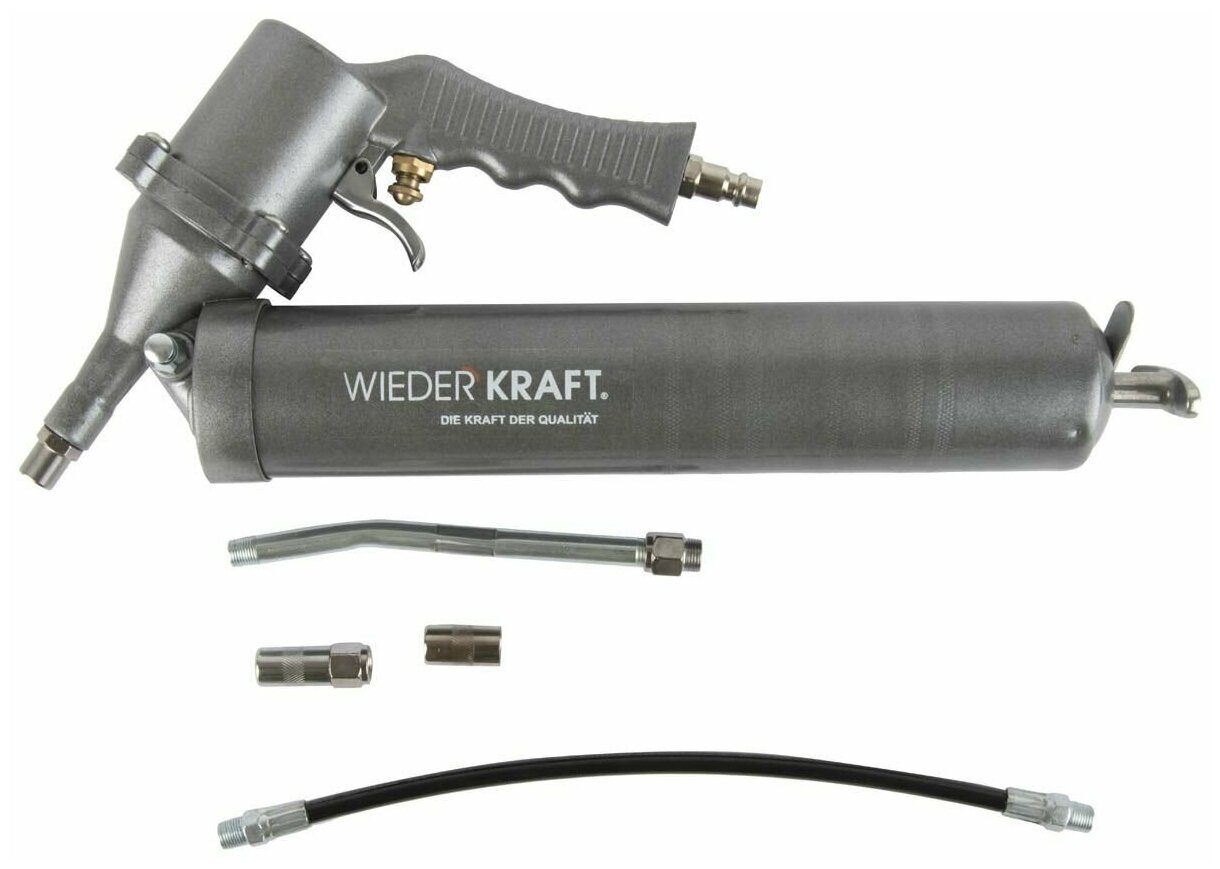 Шприц для консистентных смазок пневматический WIEDERKRAFT WDK-65154