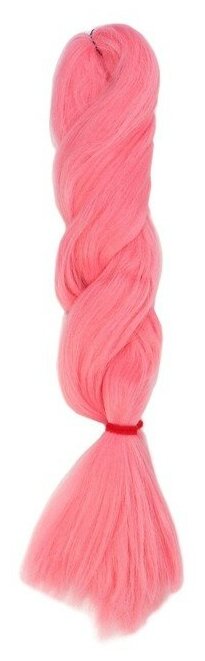 SOFT DREADS Канекалон однотонный, гофрированный, 60 см, 100 гр, цвет розовый(#PINK)