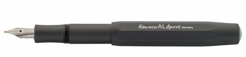 Ручка перьевая Kaweco AL Sport EF черный алюминиевый корпус