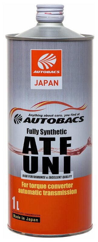 Трансмиссонное масло для АКПП AUTOBACS ATF UNI Fully Synthetic (1л)