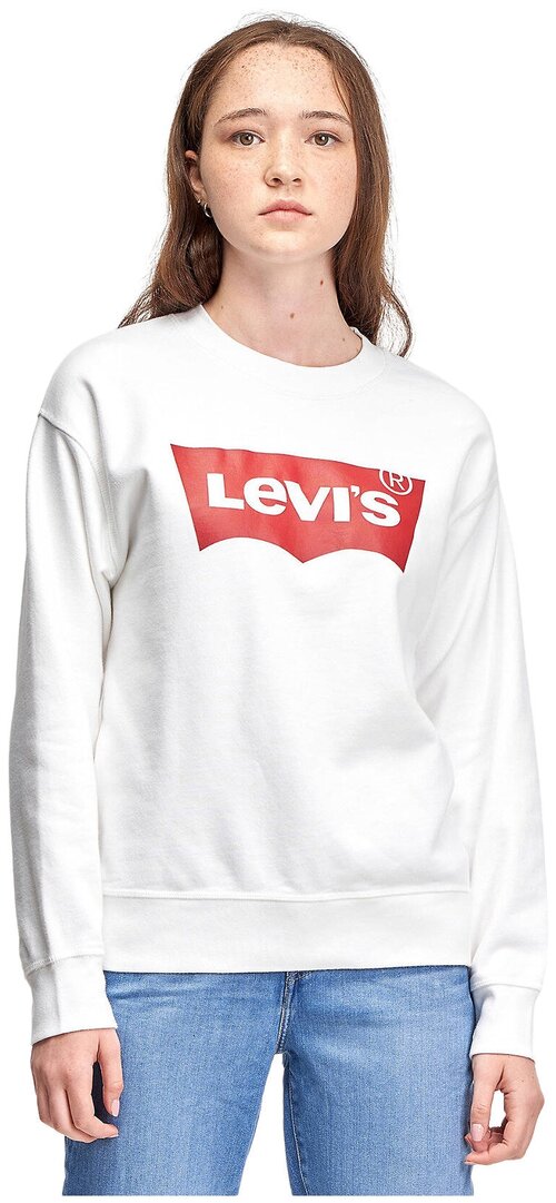 Свитшот Levis, размер S, белый