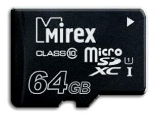 Карта памяти MIREX Micro SDХC MC10SD64 64GB - фото №3