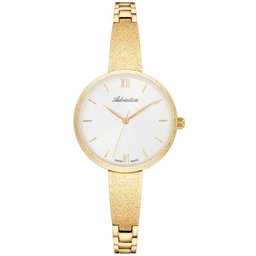 Наручные часы Adriatica Essence, золотой, белый наручные часы adriatica essence золотой