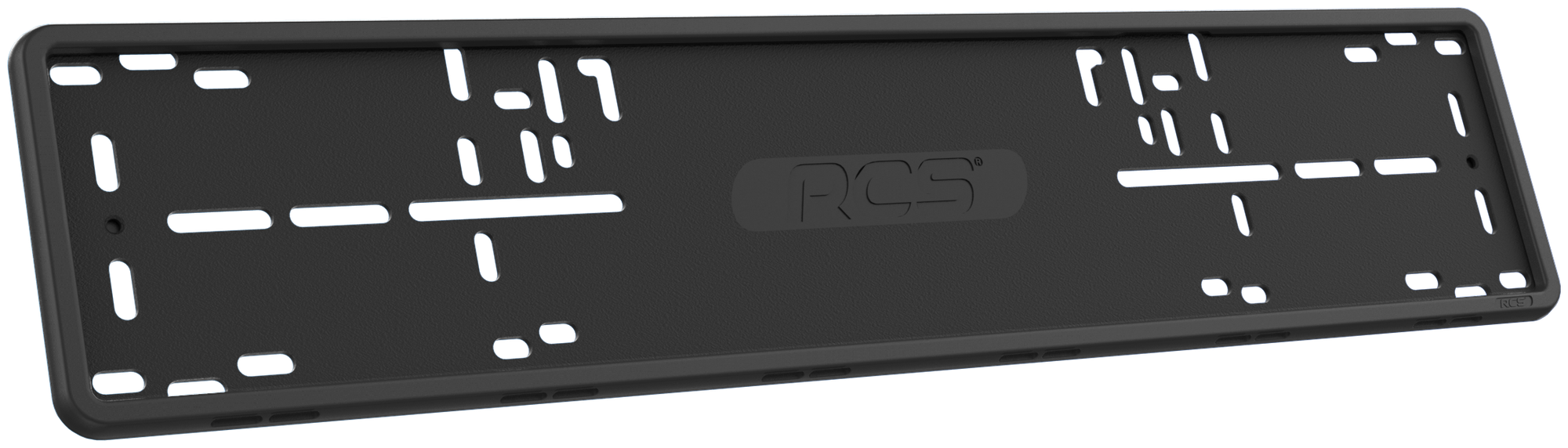 RCS RCS BLACK Рамка под номерной знак силиконовая черная RCS RCS Black