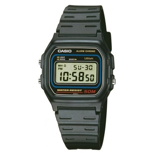 фото Casio мужские наручные часы casio w-59-1v