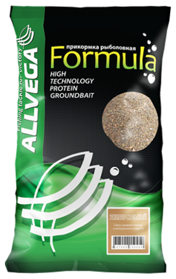 Прикормка Allvega Formula Universal 0,9 кг (универсальная)