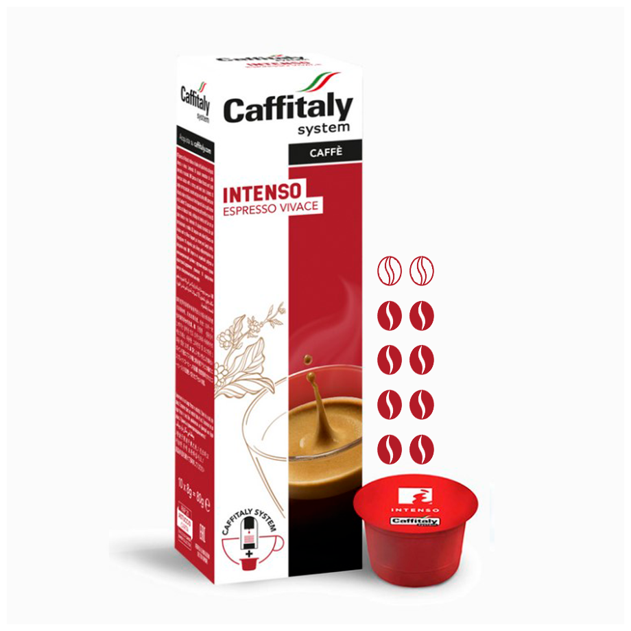 Кофе в капсулах Caffitaly System Ecaffe Intenso, 30 капсул, для Paulig, Luna S32, Maia S33, Tchibo, Cafissimo - фотография № 1