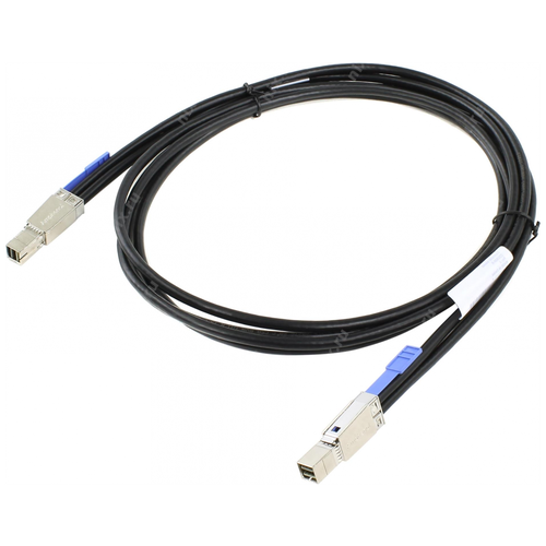 Adaptec Кабель Adaptec ACK-E-HDmSAS-HDmSAS-2M SAS внешний, 2м, разъемы SFF8644 - SFF8644 кабель microsemi adaptec ack i ra hdmsas msas 0 8m 2280200 r