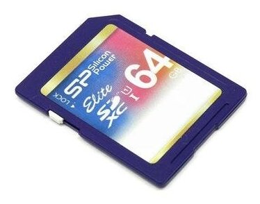 Silicon Power (sp064gbsdxau1v10) Sdxc Memory Card 64Gb Uhs-i U1 .