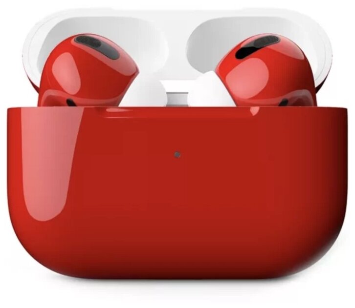 Беспроводные наушники Apple AirPods Pro 2, красные глянцевые