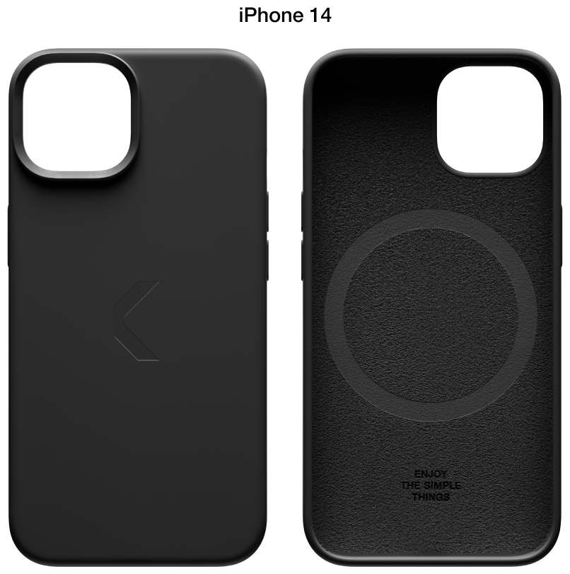 Силиконовый чехол COMMO Shield Case для iPhone 14 с поддержкой беспроводной зарядки