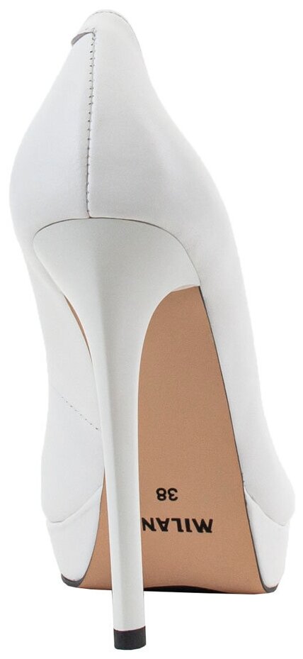 Туфли женские всесезонные MILANA 221033-1-1301 белый размер 35 - фотография № 6