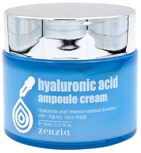 Крем с гиалуроновой кислотой Jigott Zenzia Hyaluronic Acid Ampoule Cream