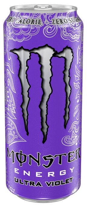 Энергетический напиток Monster Energy Ultra Violet (Польша), 500 мл - фотография № 4