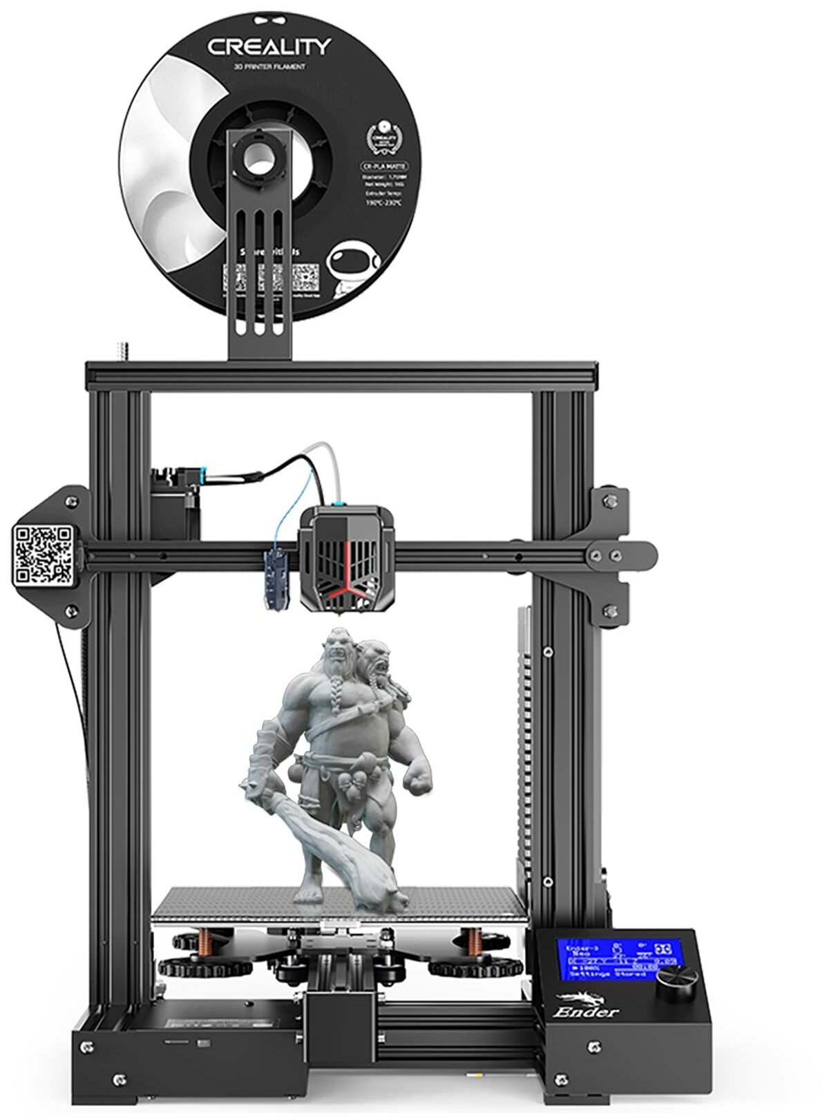 3D принтер Creality Ender-3 neo, размер печати 220x220x250mm (набор для сборки) - фото №3