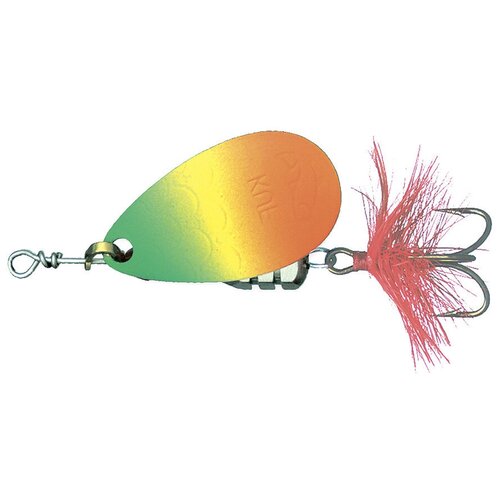 фото Блесна вращающаяся kuusamo kuf-lippa 7 гр. (с опереньем) fr/fye/gr - для рыбалки