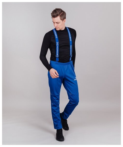 брюки Nordski Premium, размер 46/S, синий