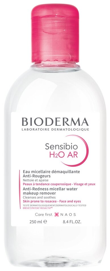 Bioderma мицеллярная вода Sensibio H2O AR, 250 мл, 250 г