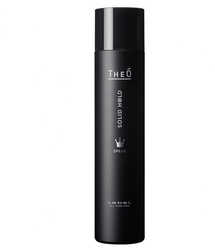Lebel Cosmetics Theo Spray Solid Hold - Лебел Спрей сильной фиксации, 170 мл -