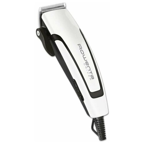 Машинка для стрижки Rowenta TN1601F1 05-13 мм 4 насадки нерж сталь 220 В бело-чёрная 357800₽