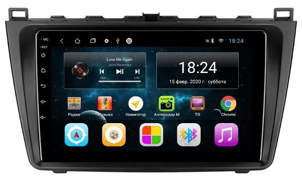 Магнитола CRS-300 Мазда 6 2008-2012 Mazda 6 GH - Android 11 - IPS - DSP 18 полос