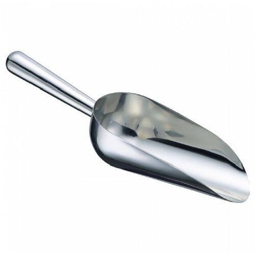 Совок круглый 1 кг , нерж.сталь, для льда, и сыпучих продуктов