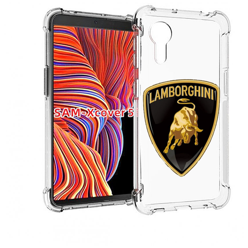 чехол mypads lamborghini ламба 3 для samsung galaxy xcover pro 1 задняя панель накладка бампер Чехол MyPads lamborghini-ламборгини-2 для Samsung Galaxy Xcover 5 задняя-панель-накладка-бампер