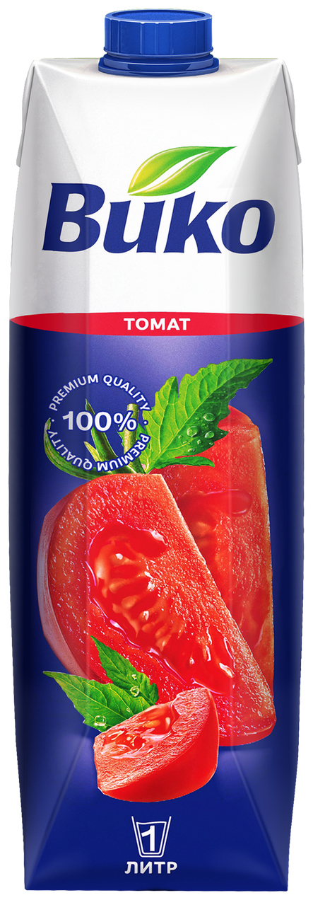 Сок томатный Вико, с мякотью, с солью, 1 л - фотография № 5