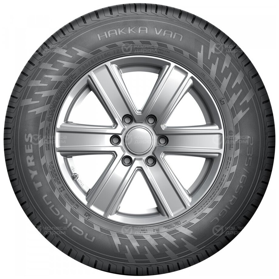 Шины для легковых автомобилей Nokian Tyres Hakka VAN R16C 235/65 121/119R