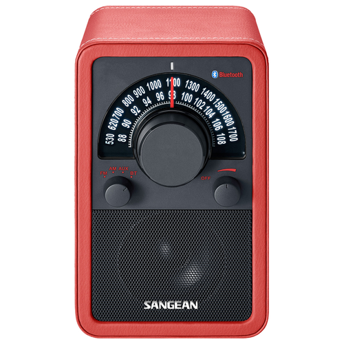 SANGEAN Радиоприёмник Sangean WR-15BT (Red)