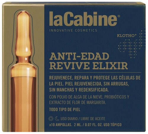 LA CABINE REVIVE ELIXIR AMPOULES концентрированная сыворотка в ампулах Эликсир омоложения