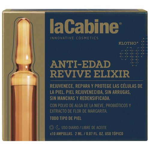 LA CABINE REVIVE ELIXIR AMPOULES концентрированная сыворотка в ампулах Эликсир омоложения