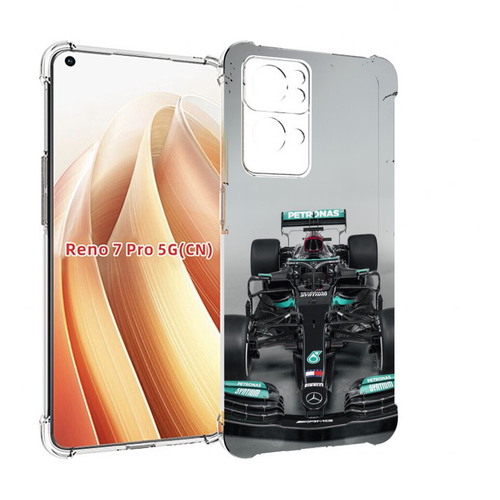 чехол mypads mercedes мерседес 2 мужской для oppo a96 5g reno7 lite reno 7z f12 pro 5g задняя панель накладка бампер Чехол MyPads формула 1 мерседес для OPPO Reno7 Pro 5G задняя-панель-накладка-бампер