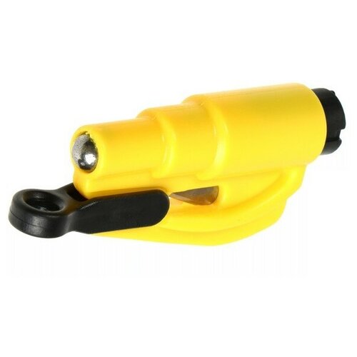 C2R Аварийный мини- молоток, с ножом для ремня, брелок для ключей, желтый
