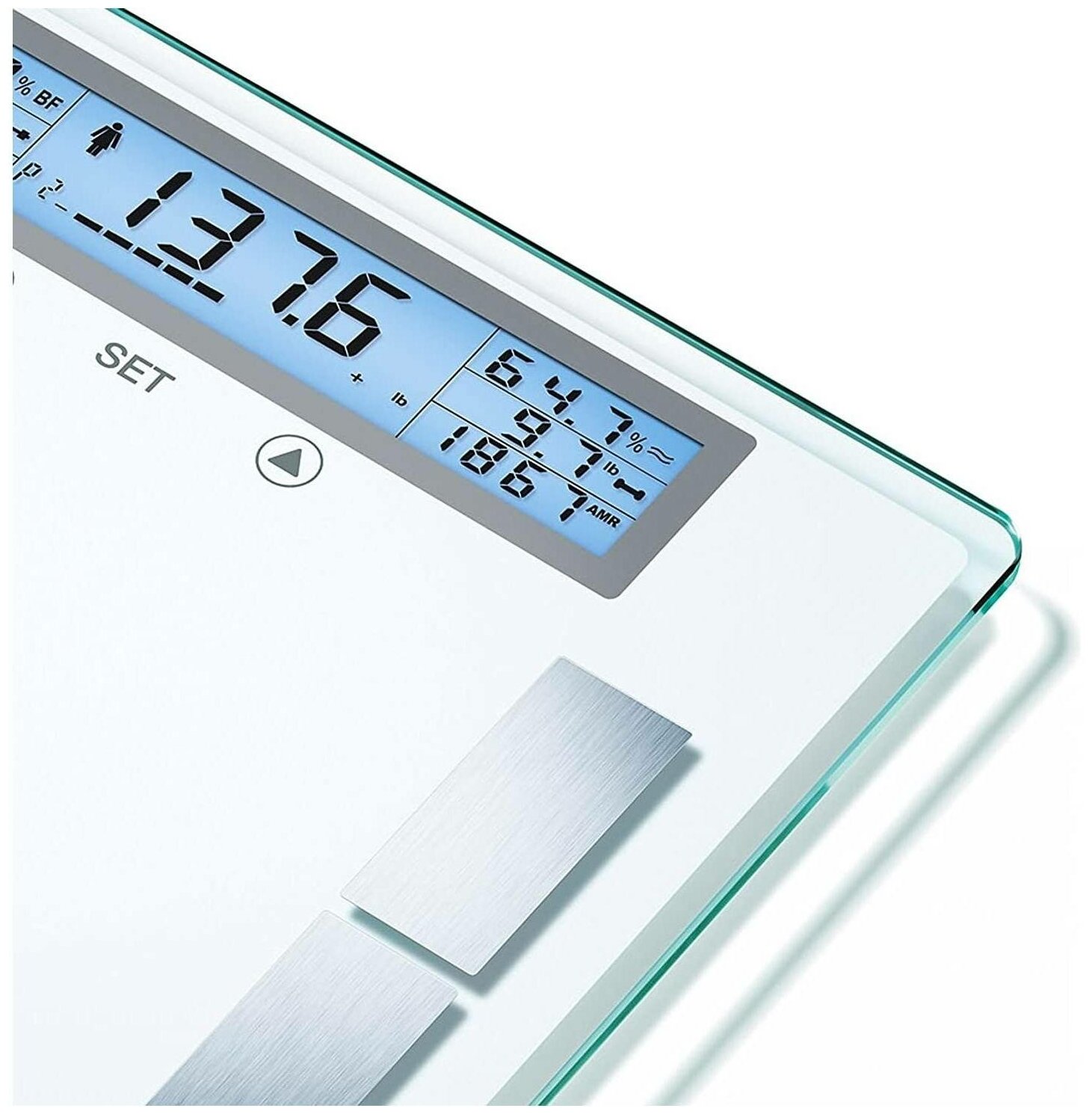 Весы напольные электронные Beurer BG51 XXL макс.200кг белый - фотография № 4