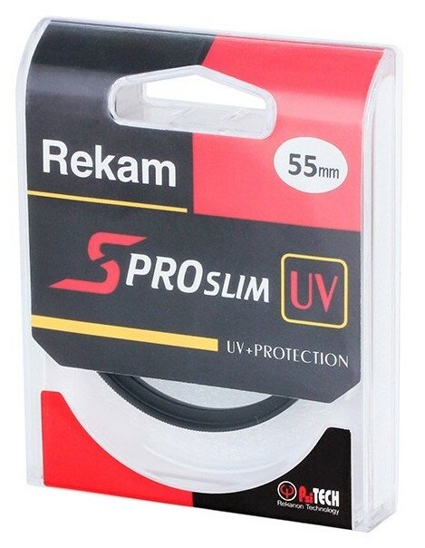 Светофильтр Rekam UV 55-SMC2LC S PRO SLIM ультрафиолетовый UVProtection