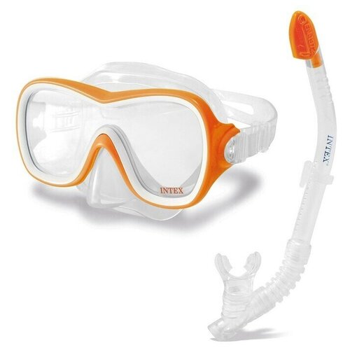 Набор для подводного плавания WAWE RIDER SWIM SET (маска, трубка) от 8 лет INTEX 55647