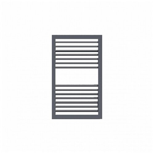 Водяной полотенцесушитель Lazzarini Asti антрацит прямой 823х500